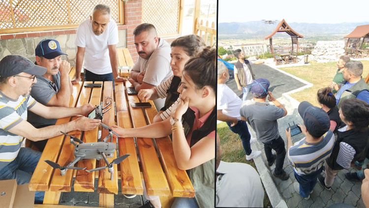 Orman şeflerine dron eğitimi Orman şeflerine dron eğitimi
