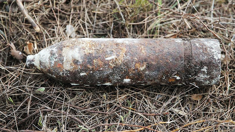 Çanakkale’deki orman yangını asırlık mermileri patlattı Çanakkale’deki orman yangını asırlık mermileri patlattı