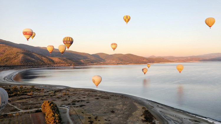 Salda’nın balonları Salda’nın balonları