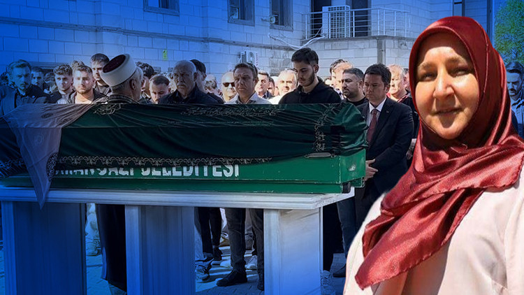 Eşinin katlettiği doktor Yasemin Uludağa acı veda