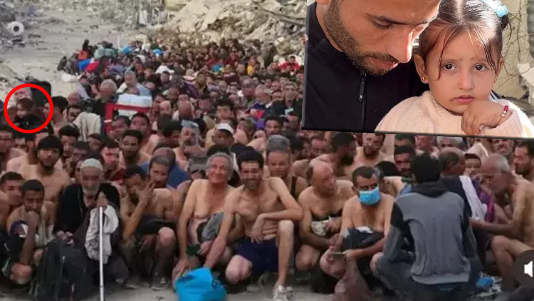 İsrail zulmünün ortasında bir kız çocuğu... İsrail zulmünün ortasında bir kız çocuğu...