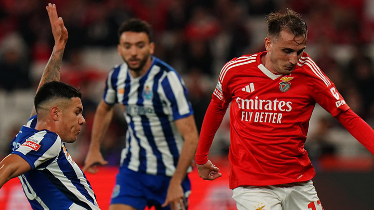 Benfica, Portoyu darmadağın etti Kerem Aktürkoğlu ve Orkun Kökçü...