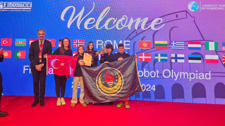Fibonacci International Robot Olympiads 2024’ta Türk öğrencilere ödül Fibonacci International Robot Olympiads 2024’ta Türk öğrencilere ödül