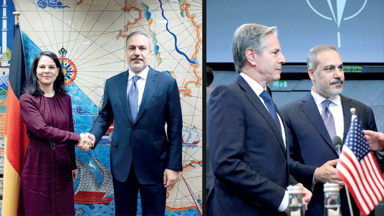 Hakan Fidan NATO’da... Almanya: ‘Türkiye krizin çözümünde merkezi role sahip’ Hakan Fidan NATO’da... Almanya: ‘Türkiye krizin çözümünde merkezi role sahip’