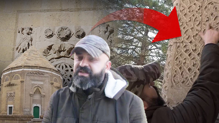 Anadolunun ilk kadın hükümdarının türbesinde dikkat çeken işlemeler... Hiçbiri tesadüf değil, böylesine başka yapıda rastlamıyoruz