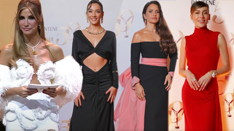 50. Pantene Altın Kelebek Ödüllerinde şıklık yarışı