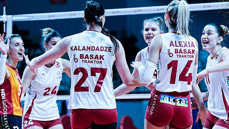 Galatasaray Daikin, Avrupada dörtlü finale yükseldi