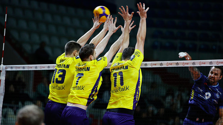 5 sete giden maçta galibiyet Fenerbahçenin 5 sete giden maçta galibiyet Fenerbahçenin