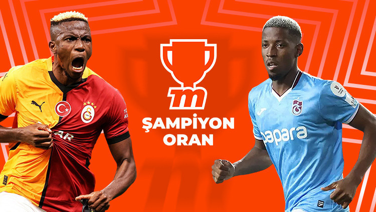 Lider Galatasaray, dev maçta Trabzonsporu ağırlıyor Zorlu maçın heyecanı Şampiyon Oran farkıyla Mislide
