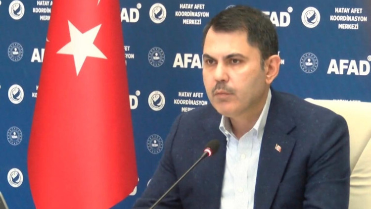 Bakan Kurum: 11 ilde evine girmeyen tek bir depremzede kardeşimiz kalmayacak Bakan Kurum: 11 ilde evine girmeyen tek bir depremzede kardeşimiz kalmayacak
