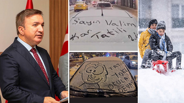 Gülümseten kar tatili yazışması Gülümseten kar tatili yazışması