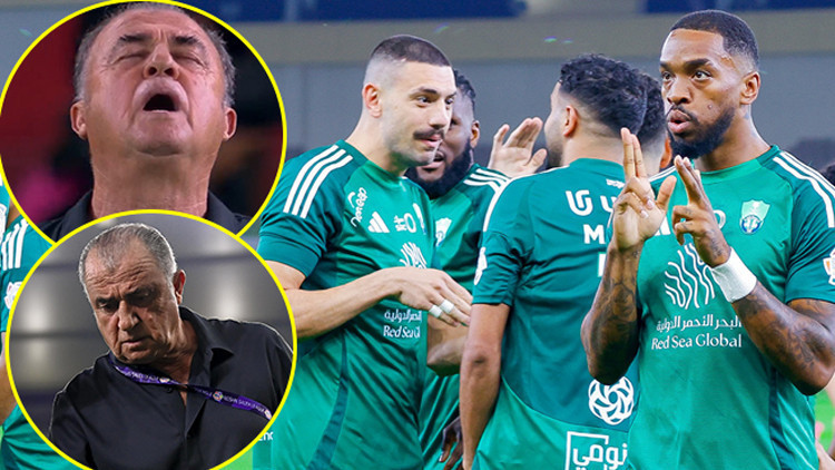 Fatih Terim, Suudi Arabistandaki ilk lig maçını kaybetti Merih Demiral kendi kalesine attı, dikkat çeken tepki...