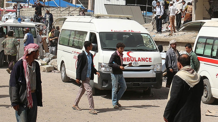 Yemende akaryakıt istasyonunda patlama: 8 can kaybı Yemende akaryakıt istasyonunda patlama: 8 can kaybı