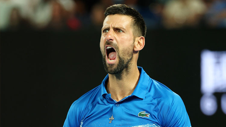 Djokovic, Avustralya Açıkta 4. turda Djokovic, Avustralya Açıkta 4. turda