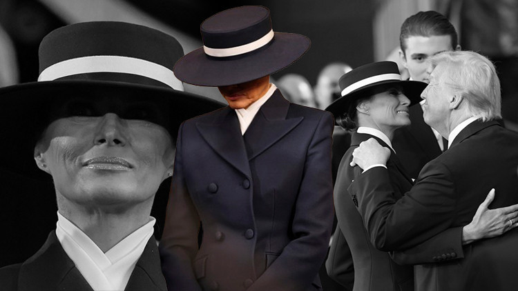 Kocası bile ona ulaşamadı: Melania Trumpın mesafeli kıyafet seçimi olay oldu