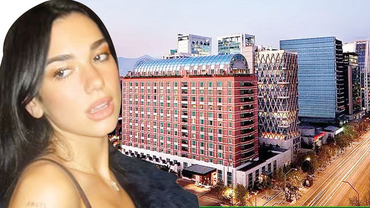 Hayranları otelini bastı