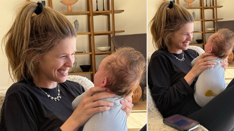 Beş yıllık evlilikte üçüncü bebek İki kızın üstüne bir de erkek geldi... İşte ünlü oyuncunun yeni torunu