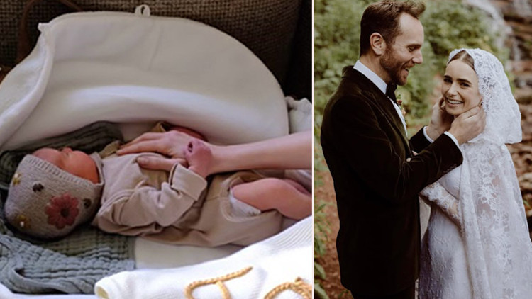 Evlendiği gün masal gibi gelin olmuştu: Ünlü çiften ilk bebek sürprizi