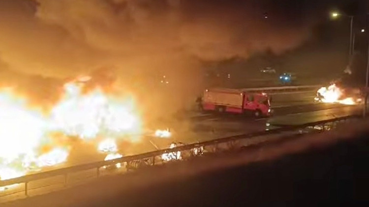 TAG Otoyolunda korkunç kaza: 1 ölü, 19 yaralı