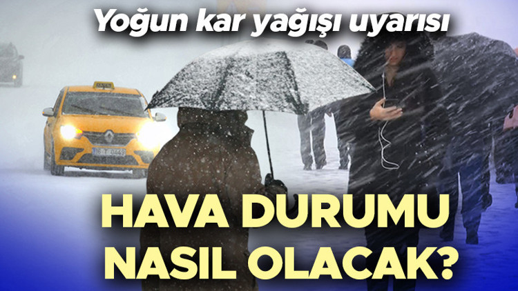 SON DAKİKA HAVA DURUMU TAHMİNLERİ İL İL | Bugün (5 Şubat) hava nasıl olacak İstanbula kar ve yağmur yağacak mı Kar alarmı verildi Meteorolojiden Sibirya soğukları uyarısı...