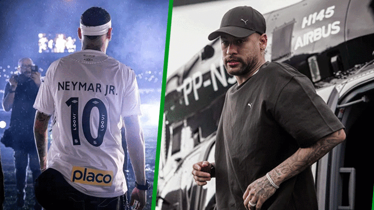 Yok artık Neymar Antrenmanlara helikopterle gidiyor