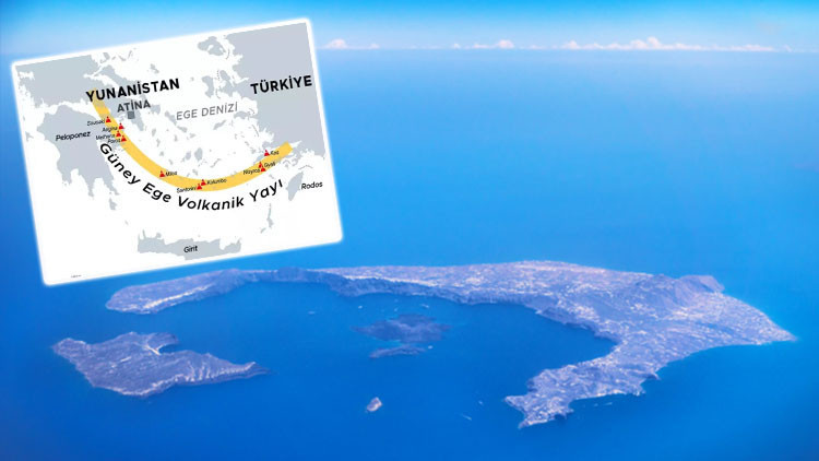 Son araştırmalar uzmanları tedirgin etti: Santorini’deki ‘Kameni Volkanı’ endişelendiriyor ‘En güçlü patlamalardan biriydi, hâlâ keşfetmekte olduğumuz bazı sırları var’