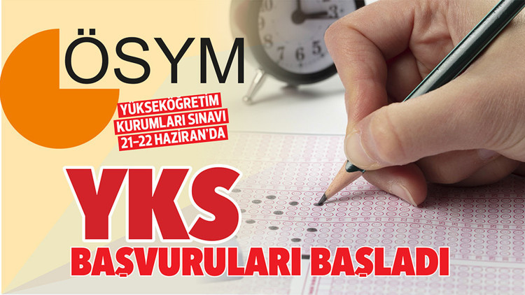YKS başvuruları başladı YKS başvuruları başladı