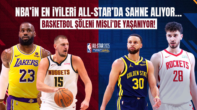 Alperen Şengün, NBA All-Star’da sahne alıyor Basketbol şöleni Misli’de yaşanıyor…