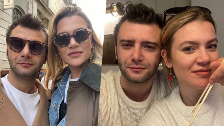 Birlikte ilk poz geldi Gizemli aşıklar Atinada ortaya çıktı...