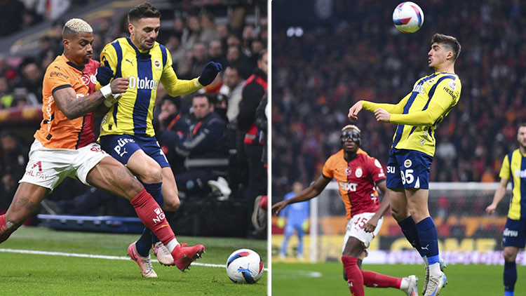 Galatasaray-Fenerbahçe derbisine damga vurdular Lemina ve Yusuf Akçiçekin performansları...