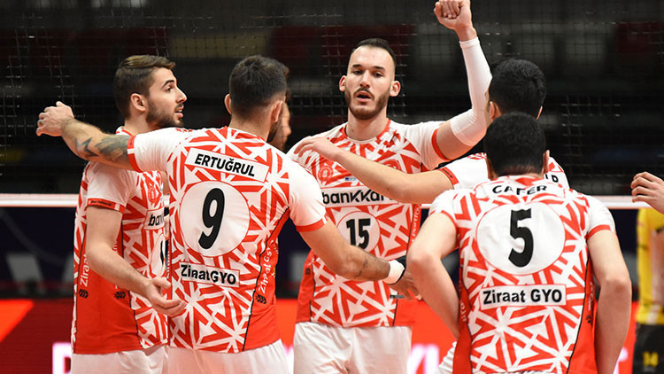 Ziraat Bankkart, CEV Kupasında yarı finalde Ziraat Bankkart, CEV Kupasında yarı finalde