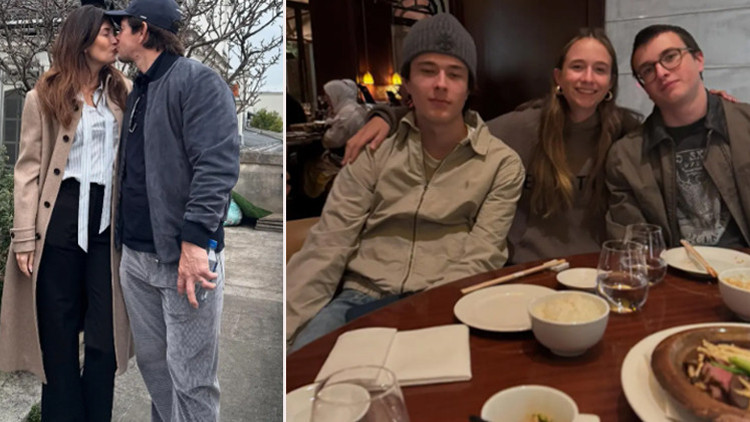 Ünlü oyuncu Beni karım adam etti demişti... İşte büyük aşkın üç meyvesi... Çocukların biri evde kaldı