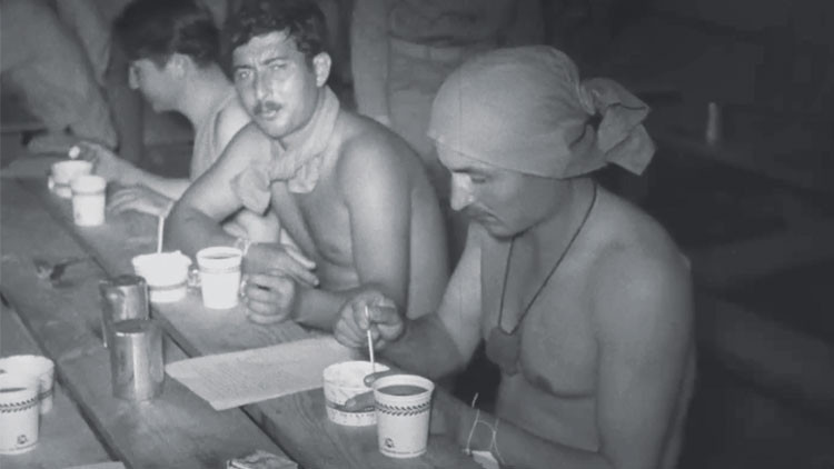 Kore gazilerinin dondurma keyfi