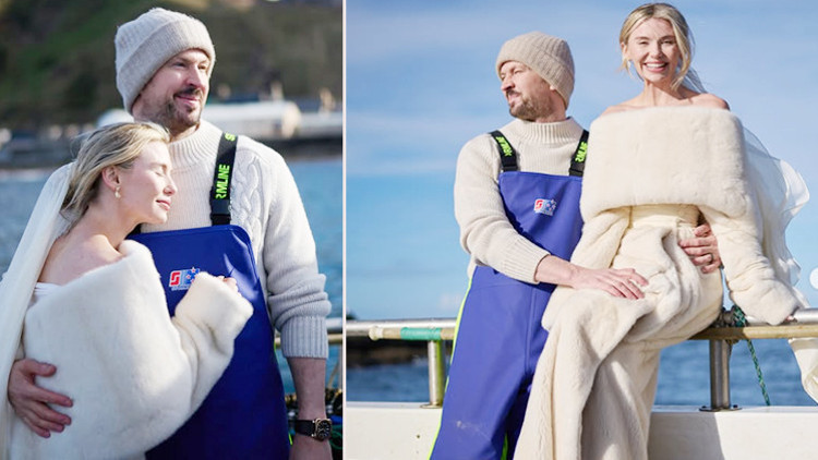 Ekranın ünlü yıldızı resmen sevdiğine kaçtı... Balıkçı teknesinde düğün