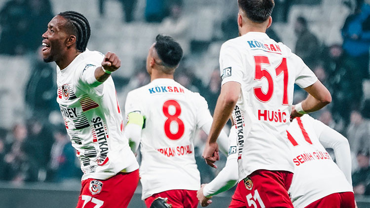 Beşiktaş 1-2 Gaziantep FK maç özeti (Süper Lig)