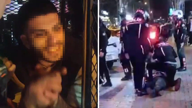 İzmirde şehir magandasından polise tehdit: Karınla, çocuğunla gezemezsin İzmirde şehir magandasından polise tehdit: Karınla, çocuğunla gezemezsin