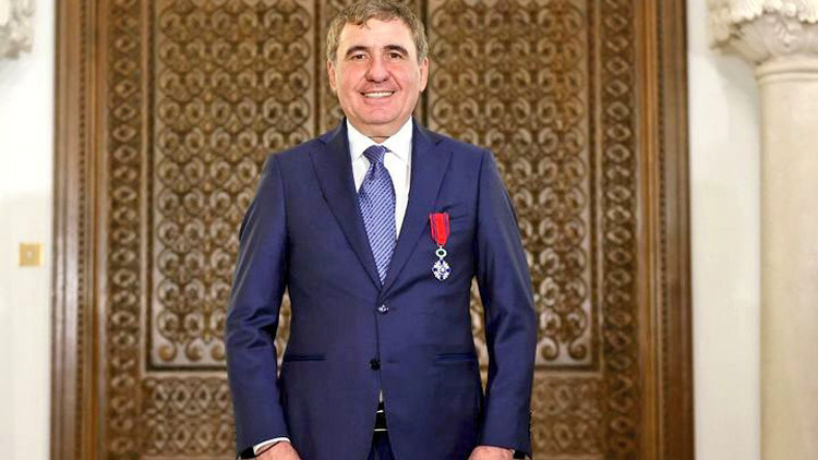 Gheorghe Hagiye ülkesinde devlet nişanı verildi Gheorghe Hagiye ülkesinde devlet nişanı verildi
