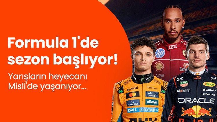 Formula 1 tutkusu misliyle Misli’de yaşanıyor Sezonun İlk Yarışı Avustralya GP’de