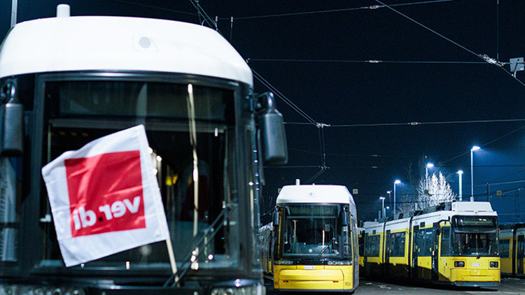 Berlin’de toplu taşımada grev