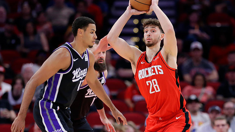 Alperen Şengün double-double yaptı 76ers gelip geldi