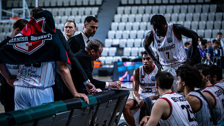 Manisa Basket Avrupada havlu attı Manisa Basket Avrupada havlu attı