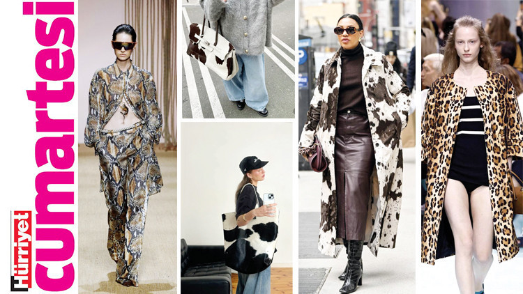 Hayvan desenleri podyumu ele geçirdi