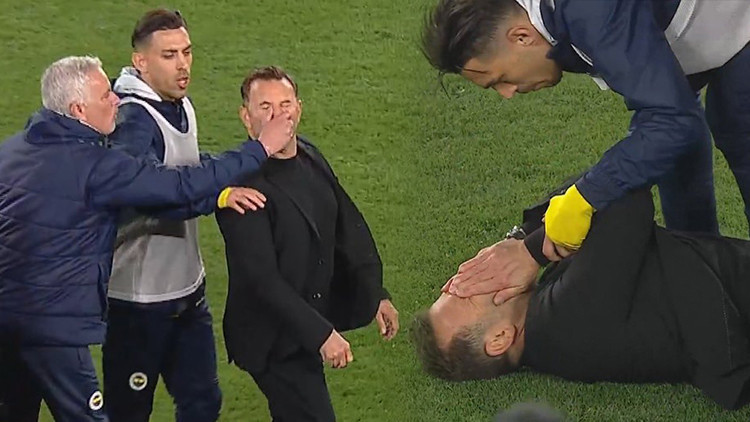 Mourinhonun burun sıkma hareketi dünya basınını şoke etti Türkiyede çıldırmış durumda Uzun süreli men cezası alabilir