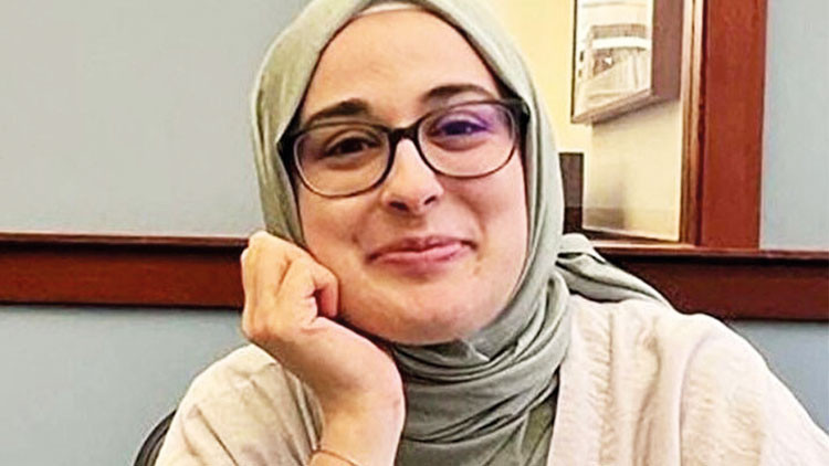 Kongre üyelerinden Rümeysa Öztürke ziyaret