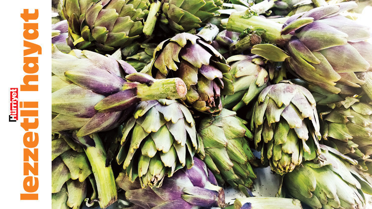 Tezgâhlarda enginar mutfaklarda bahar var