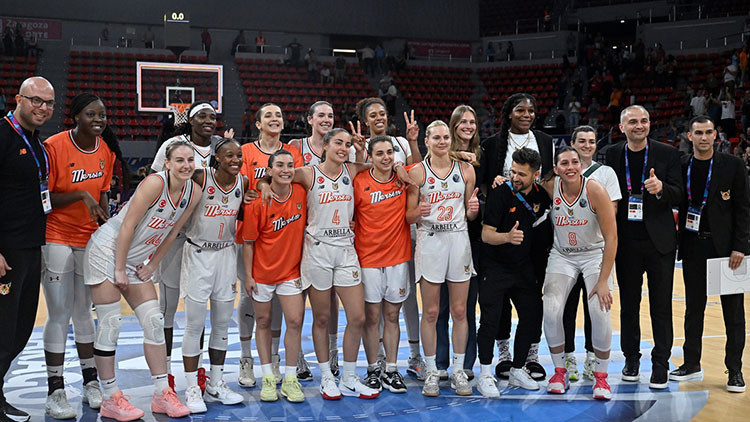 ÇİMSA ÇBK Mersin EuroLeaguede finalde