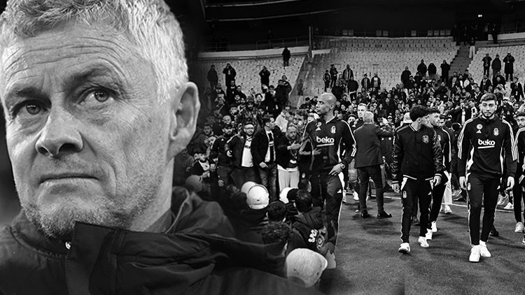 Beşiktaş taraftarından futbolculara ve Solskjaere sert tepki Beşiktaş taraftarından futbolculara ve Solskjaere sert tepki