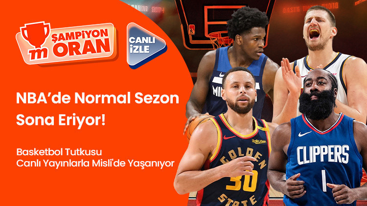 NBA’de Normal Sezon Sona Eriyor Basketbol Tutkusu Canlı Yayınlarla Misli’de Yaşanıyor