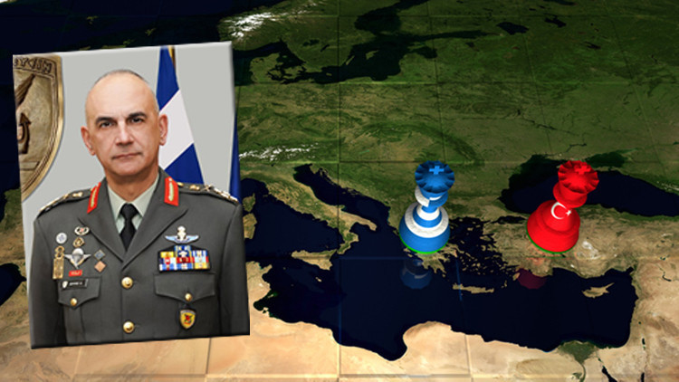 Yunanistan Genelkurmay Başkanından skandal sözler: Türkiye bizim için tehdit 5 dakika içinde müdahale edebiliriz Yunanistan Genelkurmay Başkanından skandal sözler: Türkiye bizim için tehdit 5 dakika içinde müdahale edebiliriz