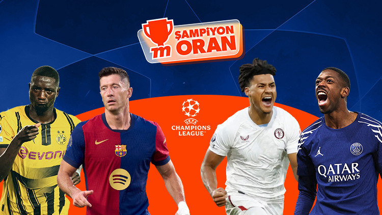 Şampiyonlar Ligi çeyrek final rövanşında 2 maç oynanacak Maçların heyecanı Şampiyon Oranlar ile Mislide